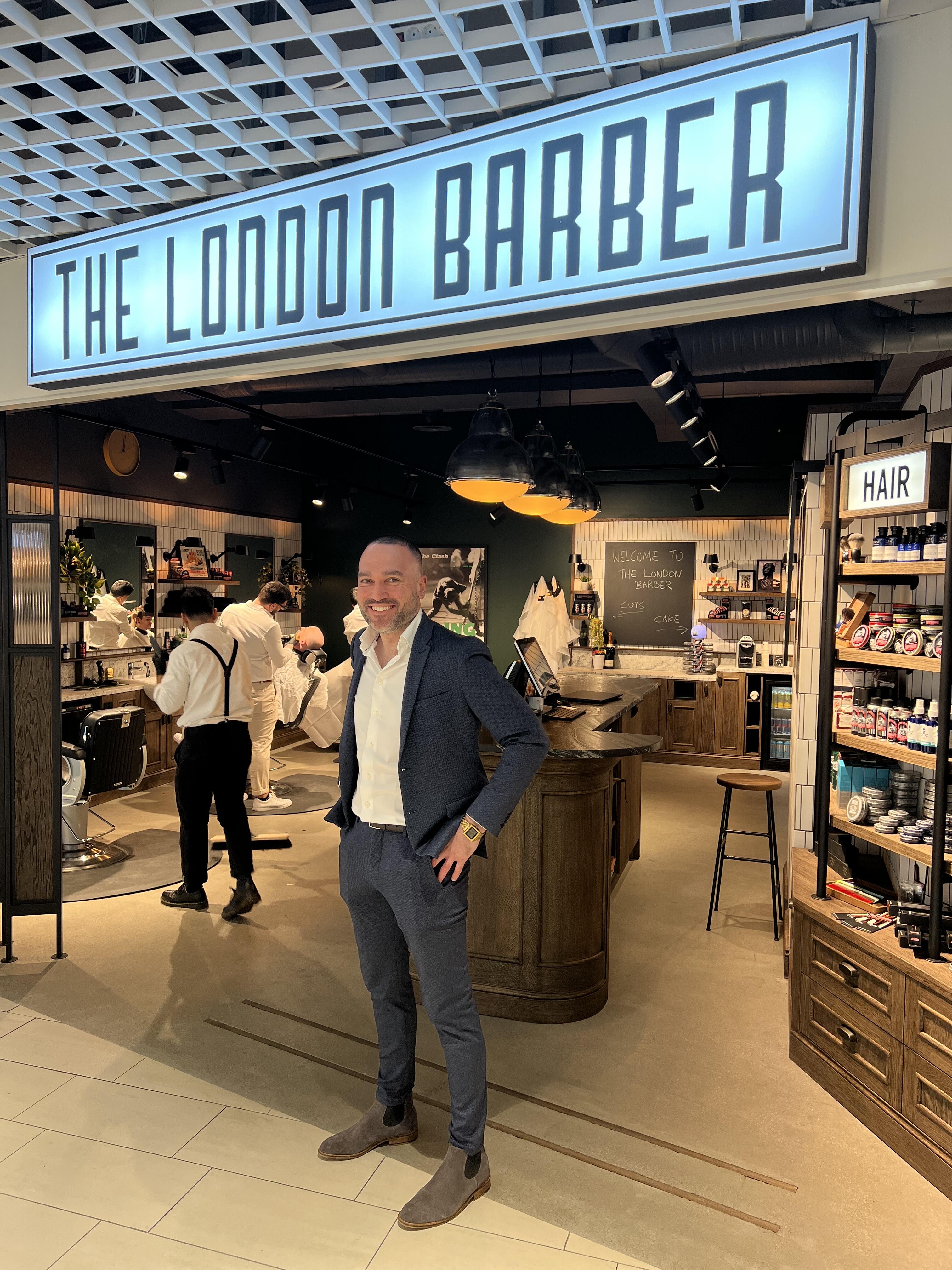 The London Barber Har Endelig Pnet D Rene P City Nord   Sean 