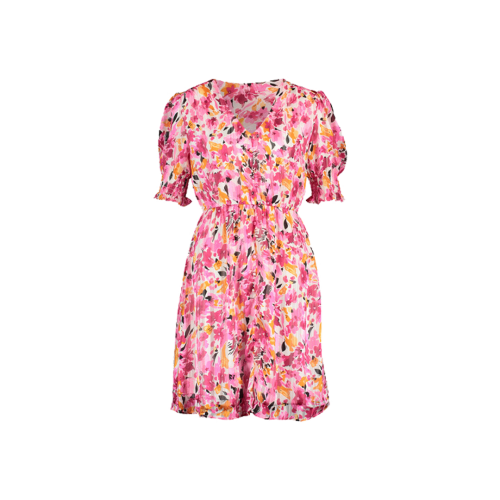 Produktfoto av rosa blomstrete kjole
